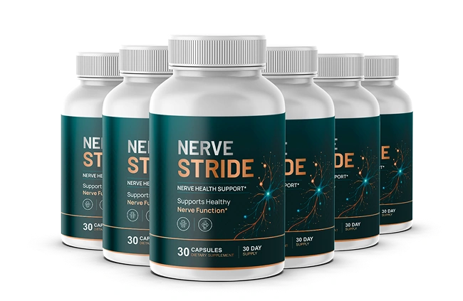 Nerve Stride™ six-bottle package
