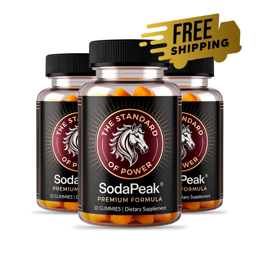 SodaPeak men's wellness supplement